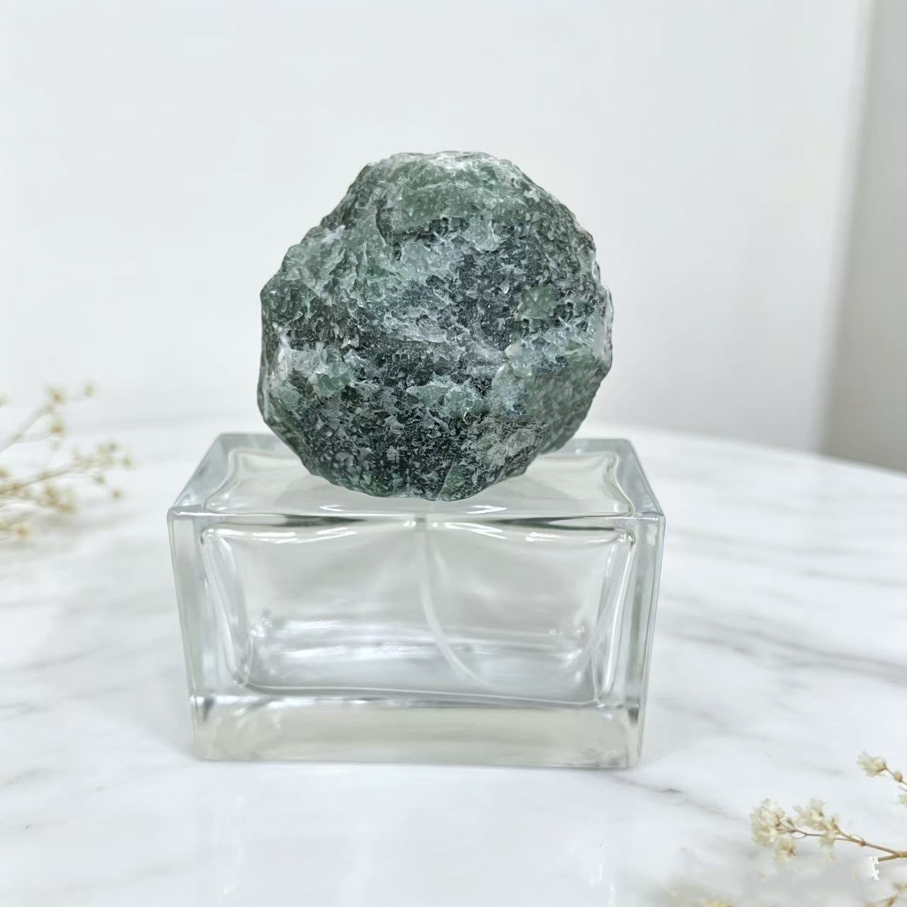 天然水晶随型香水盖