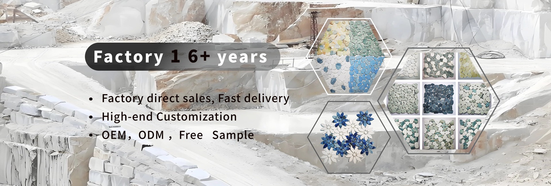 Mosaic tile factory
