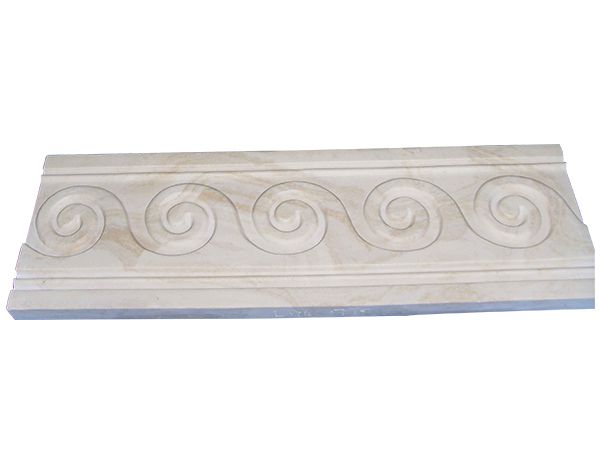 Resin decorative lin