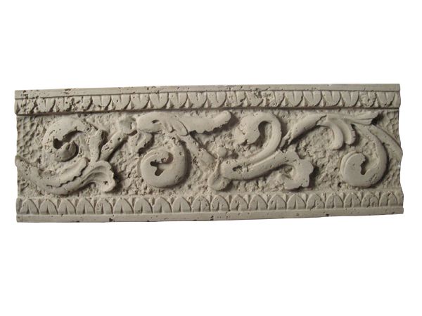 Resin decorative lin