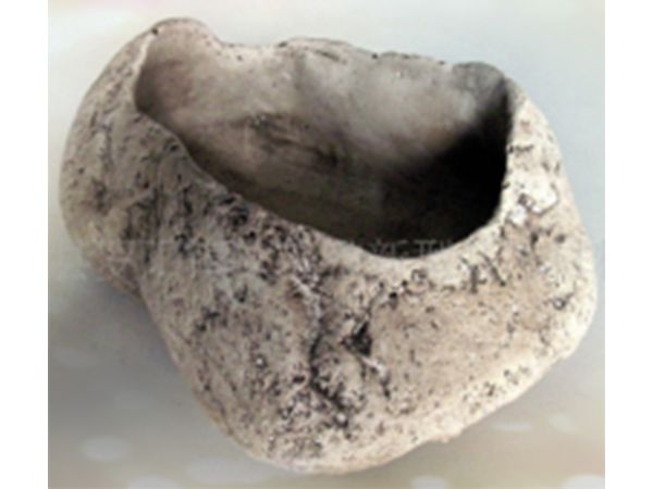 Cement flowerpot